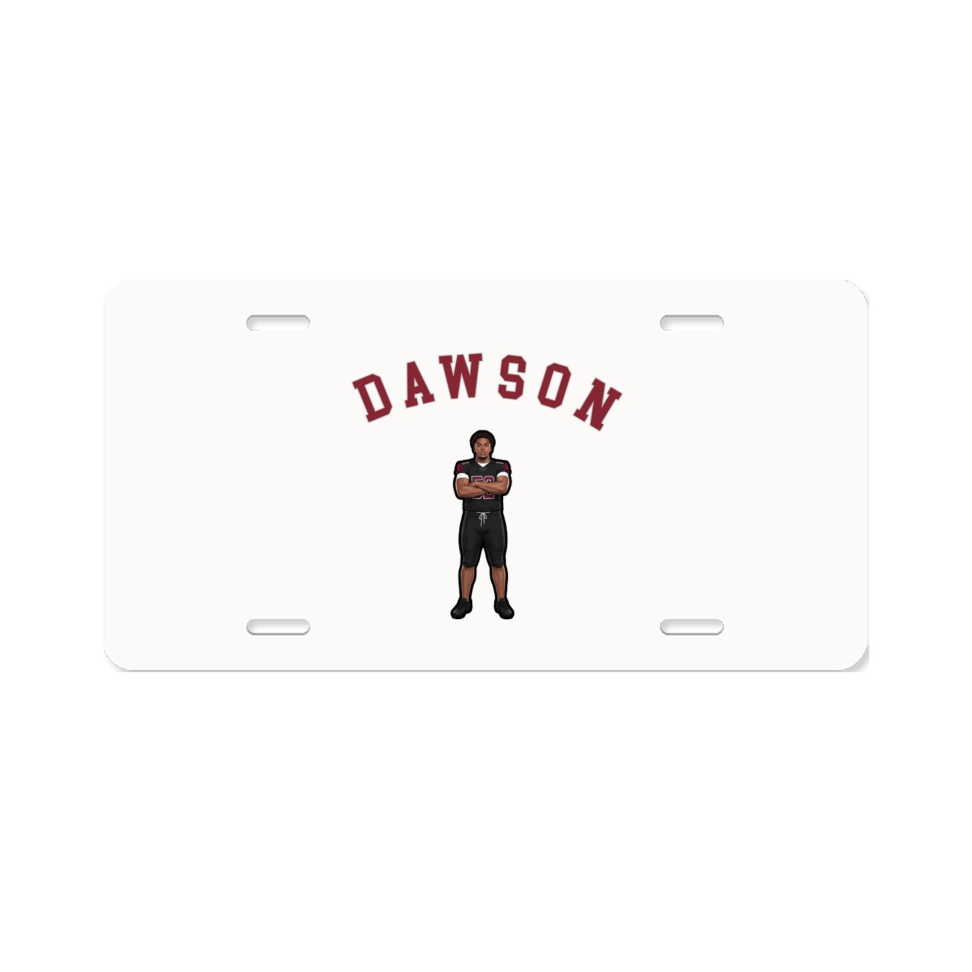 License Plate — Shirsey Arch in Classic