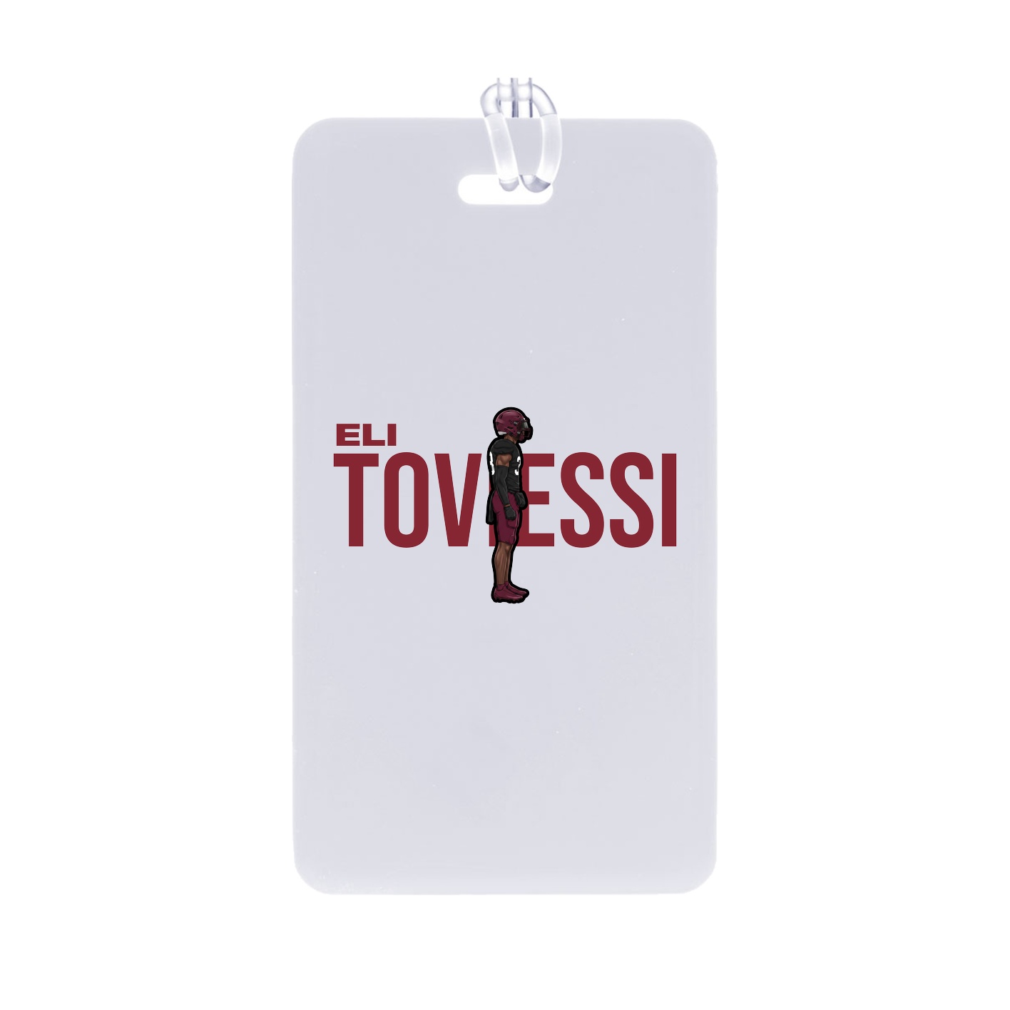 Bag Tag — Player Name in Classic