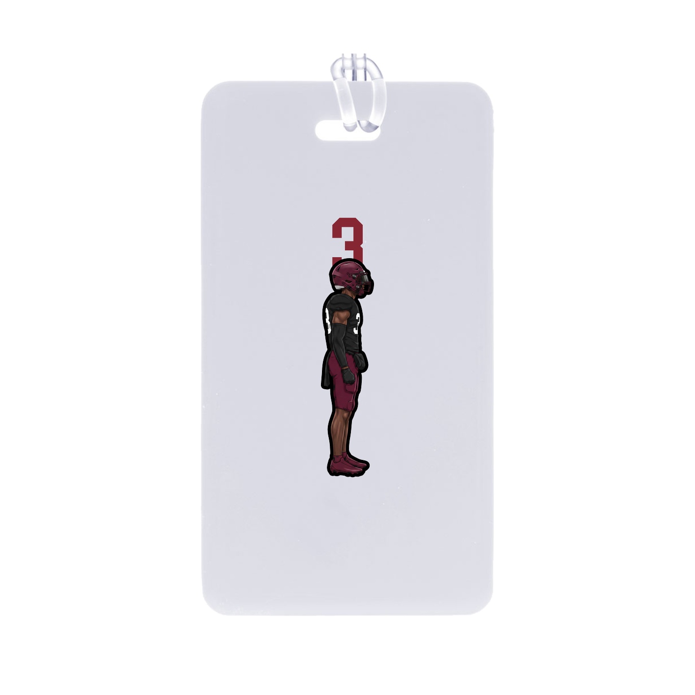 Bag Tag — Number Top in Classic