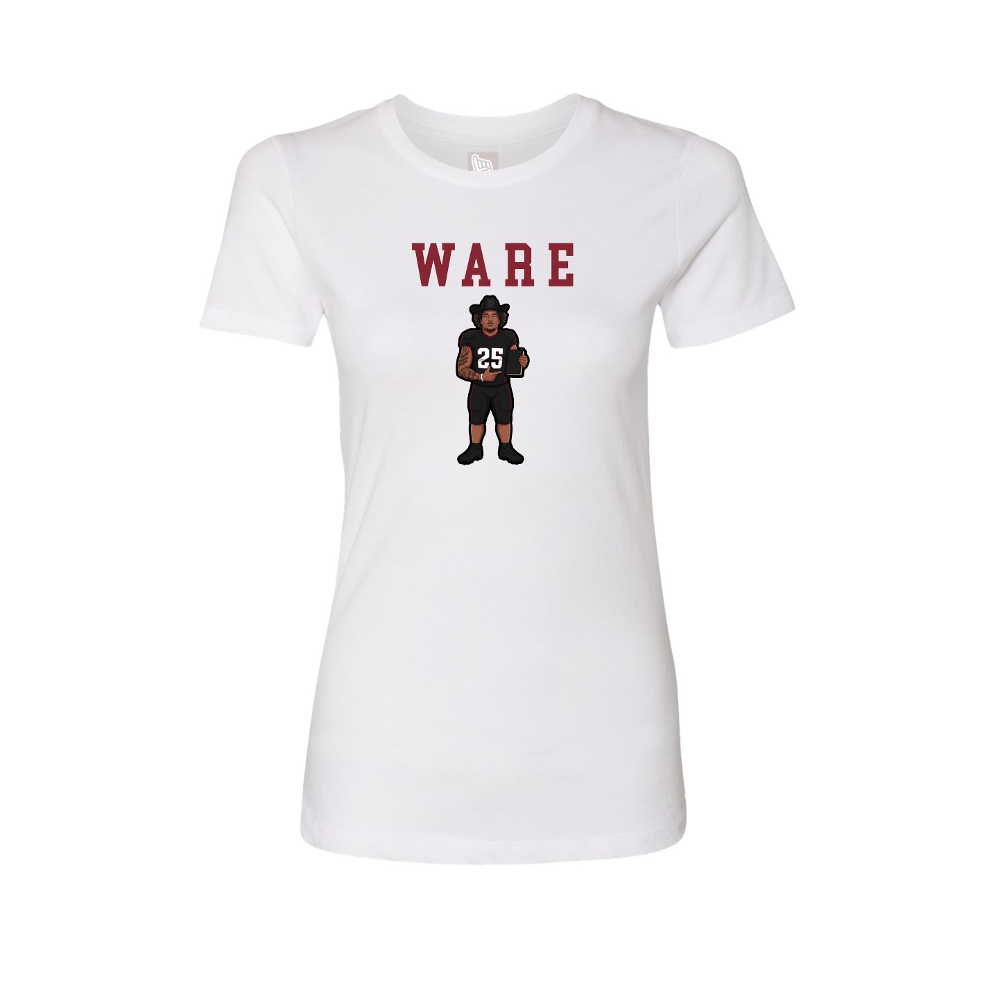 Fitted Women's Tee — Shirsey in White