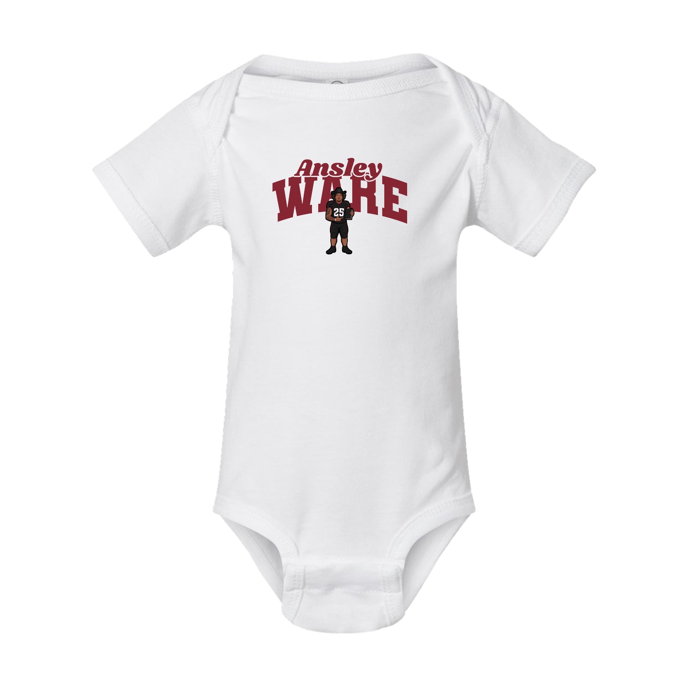 Baby Onesie — Signature Arch in White