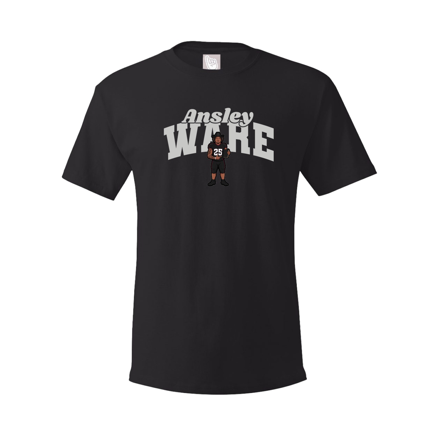 Tee — Signature Arch in Black