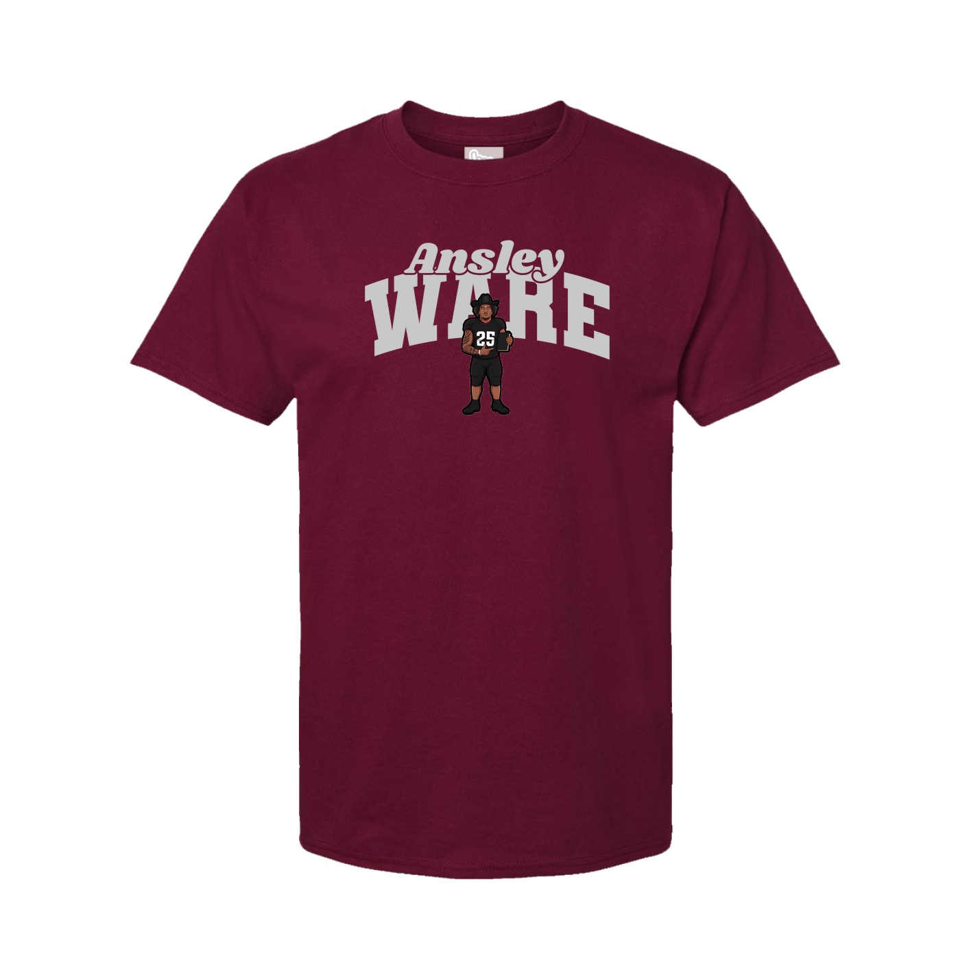 Tee — Signature Arch in Cardinal