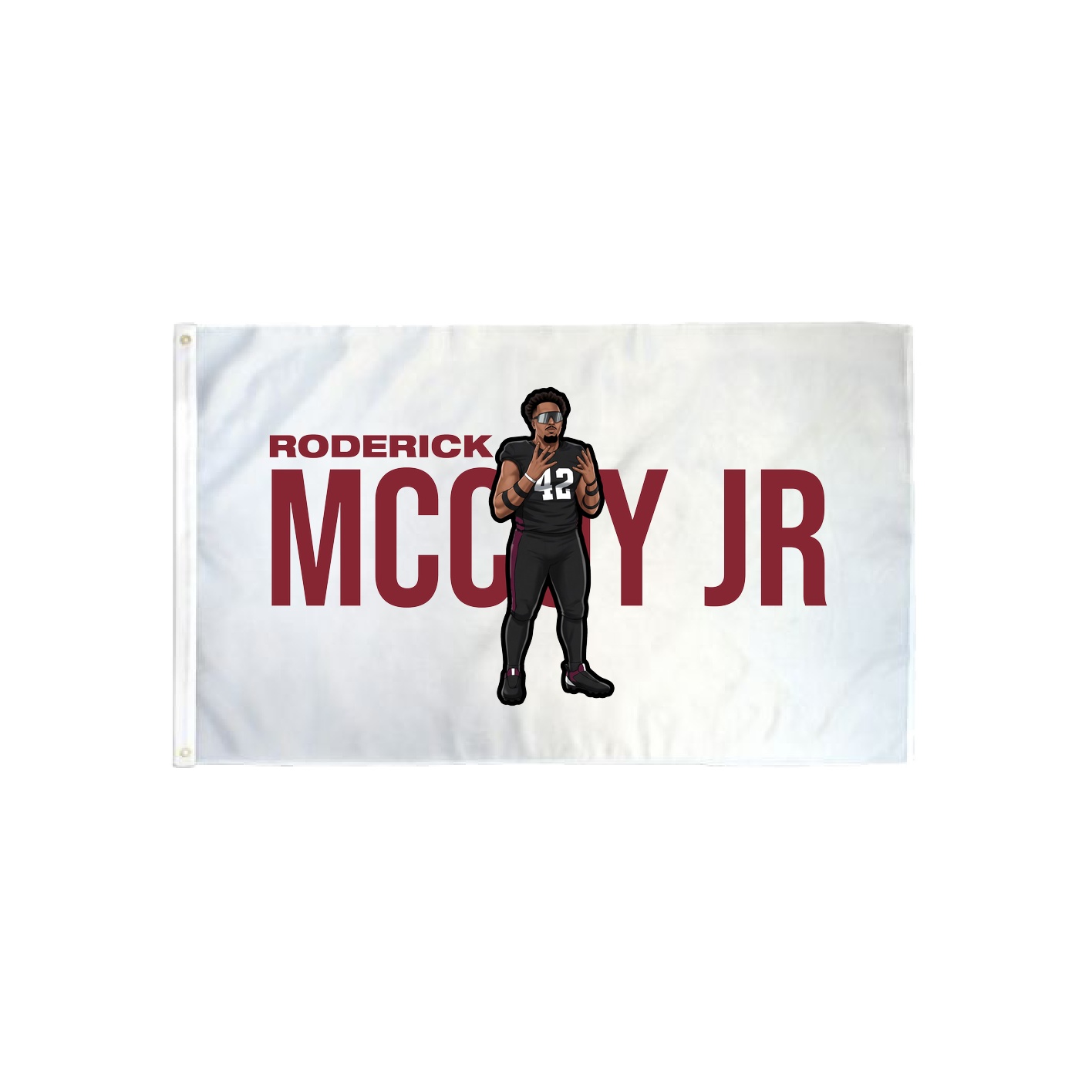 3x5 Flag — Player Name in Classic