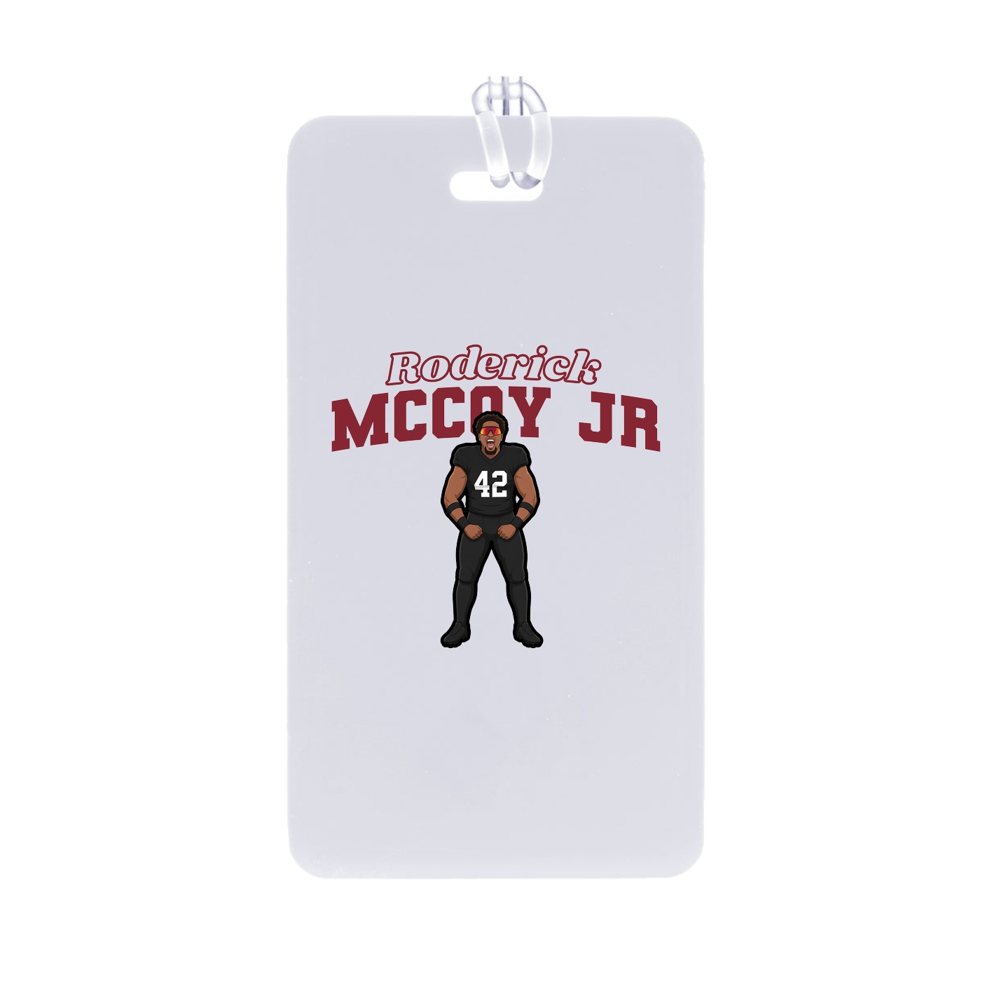 Bag Tag — Name Arch in Classic