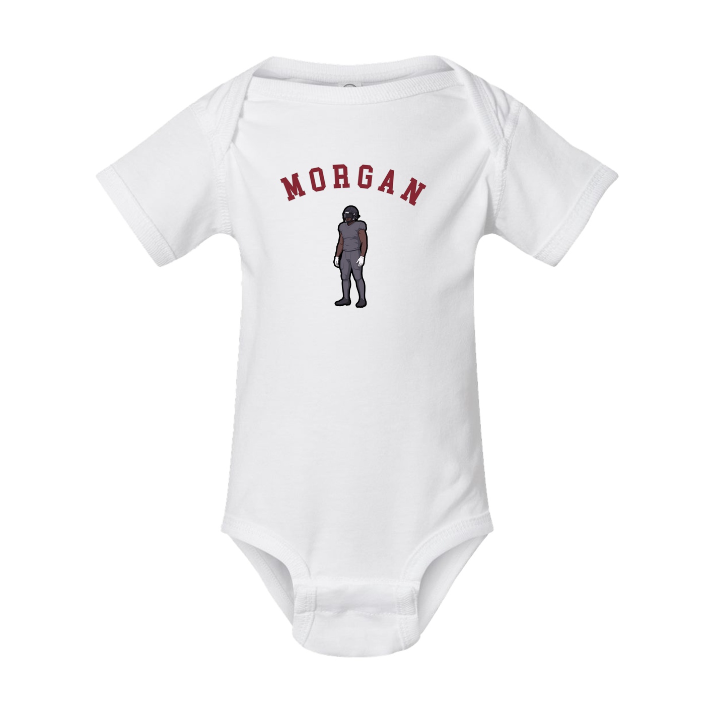 Baby Onesie — Shirsey Arch in White