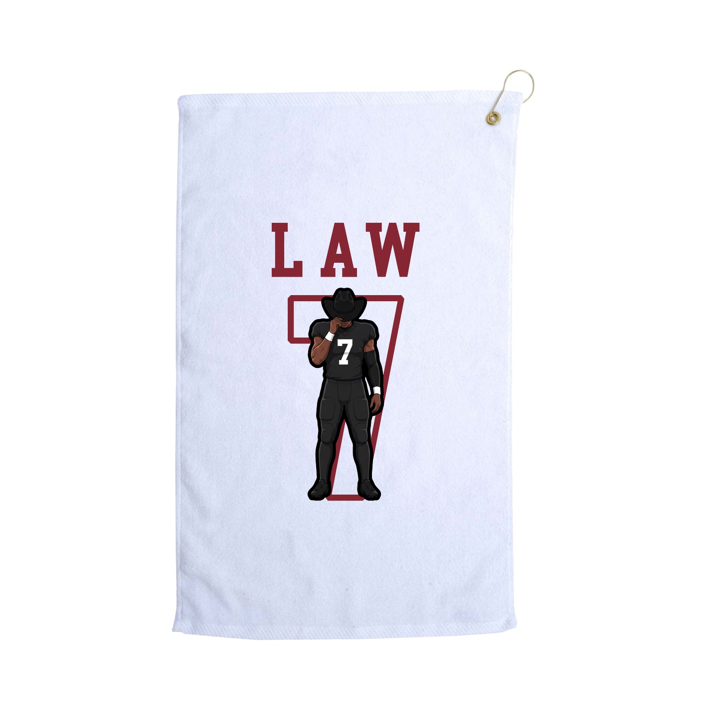 Golf Towel — Shirsey in White