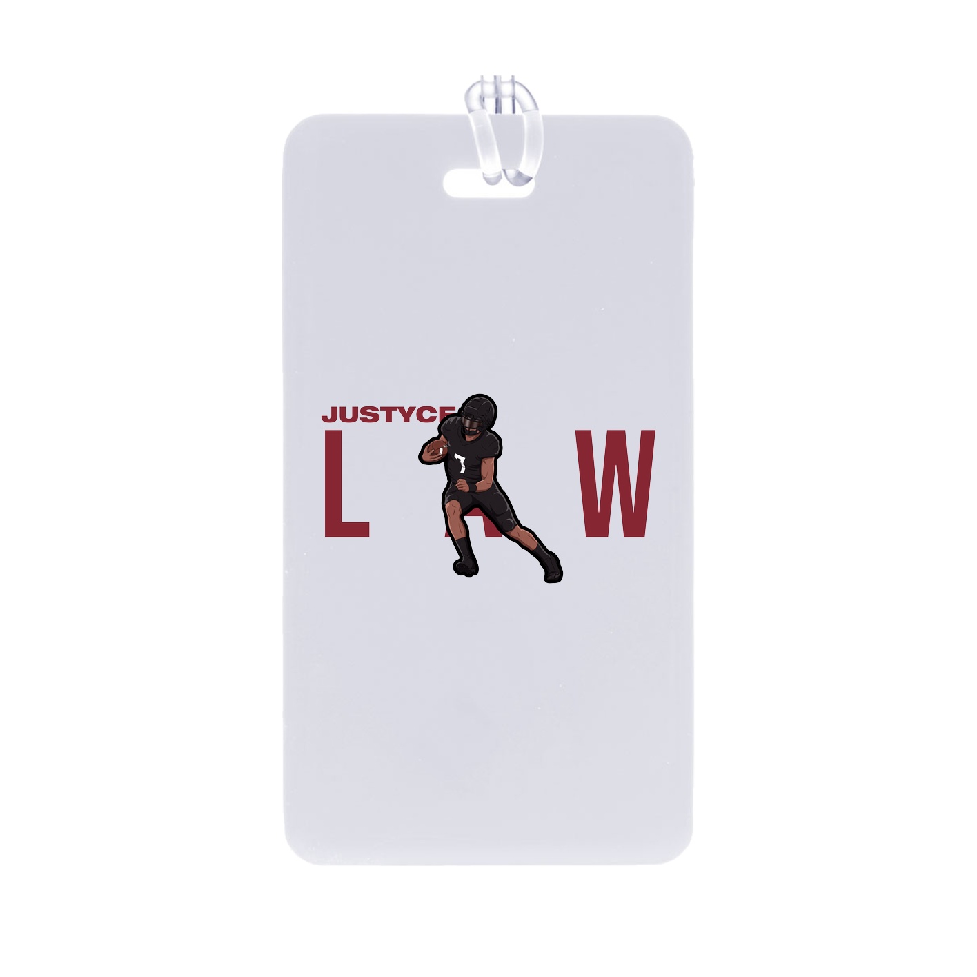 Bag Tag — Player Name in Classic