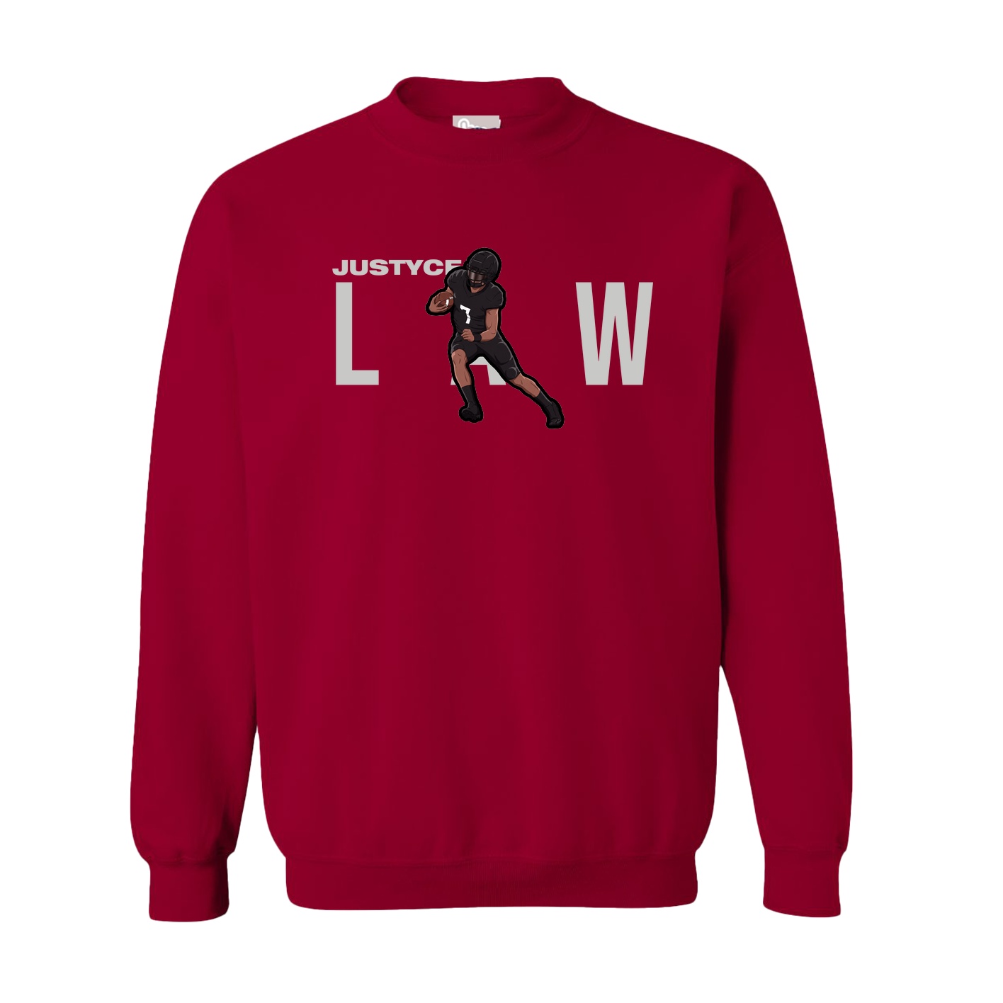 Fleece Crew — Player Name in Cardinal