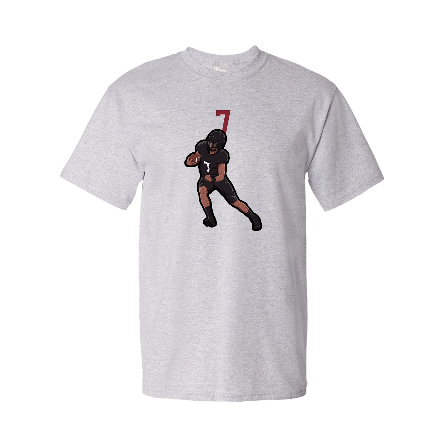 Tee — Number Top in Grey