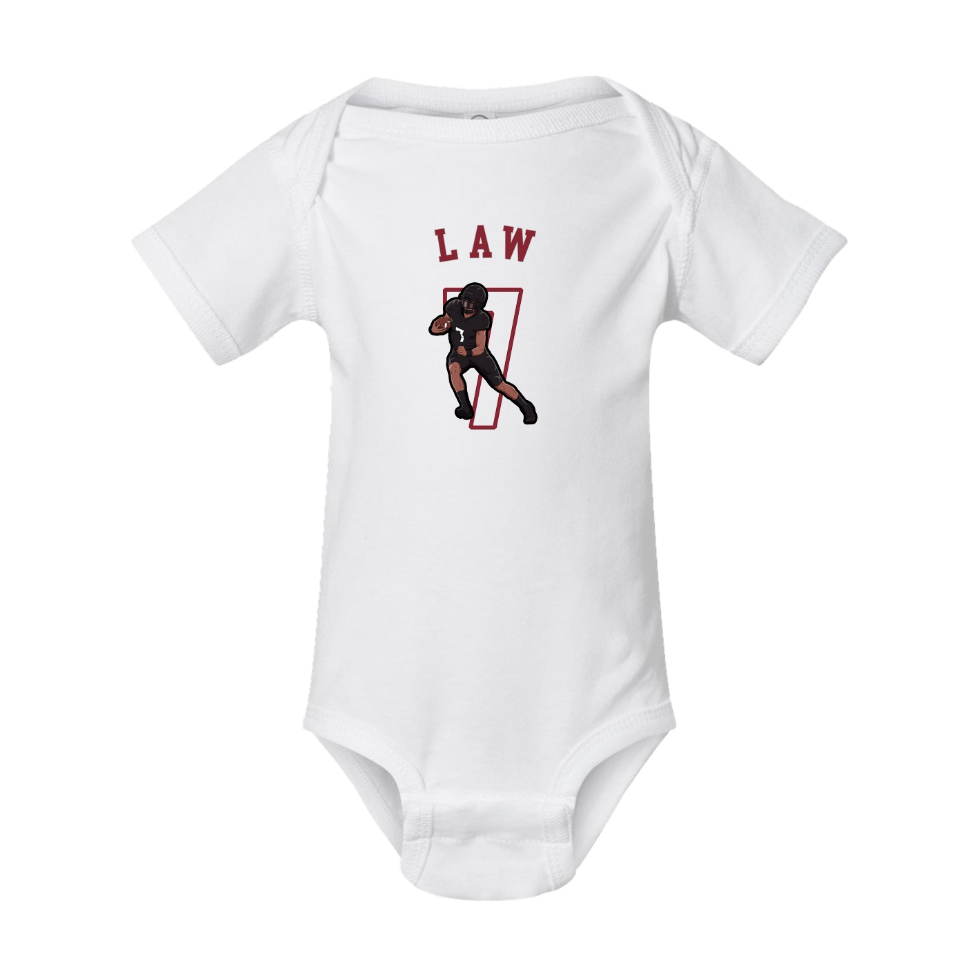 Baby Onesie — Shirsey Arch in White