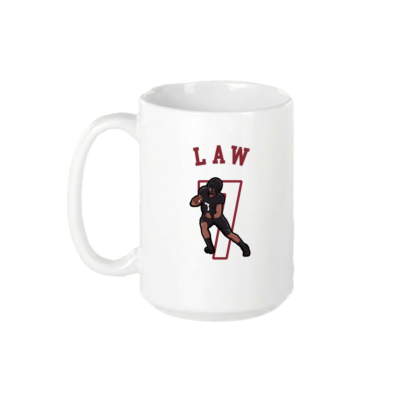 15oz Coffee Mug — Shirsey Arch in White