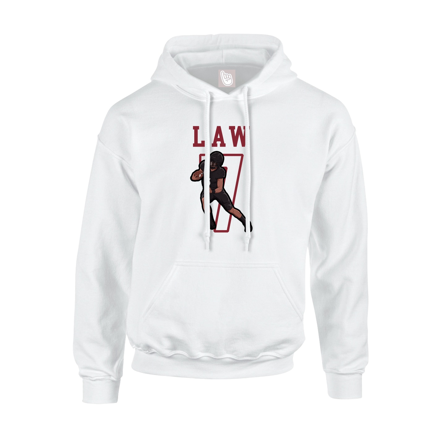 Youth Hoodie — Shirsey in White