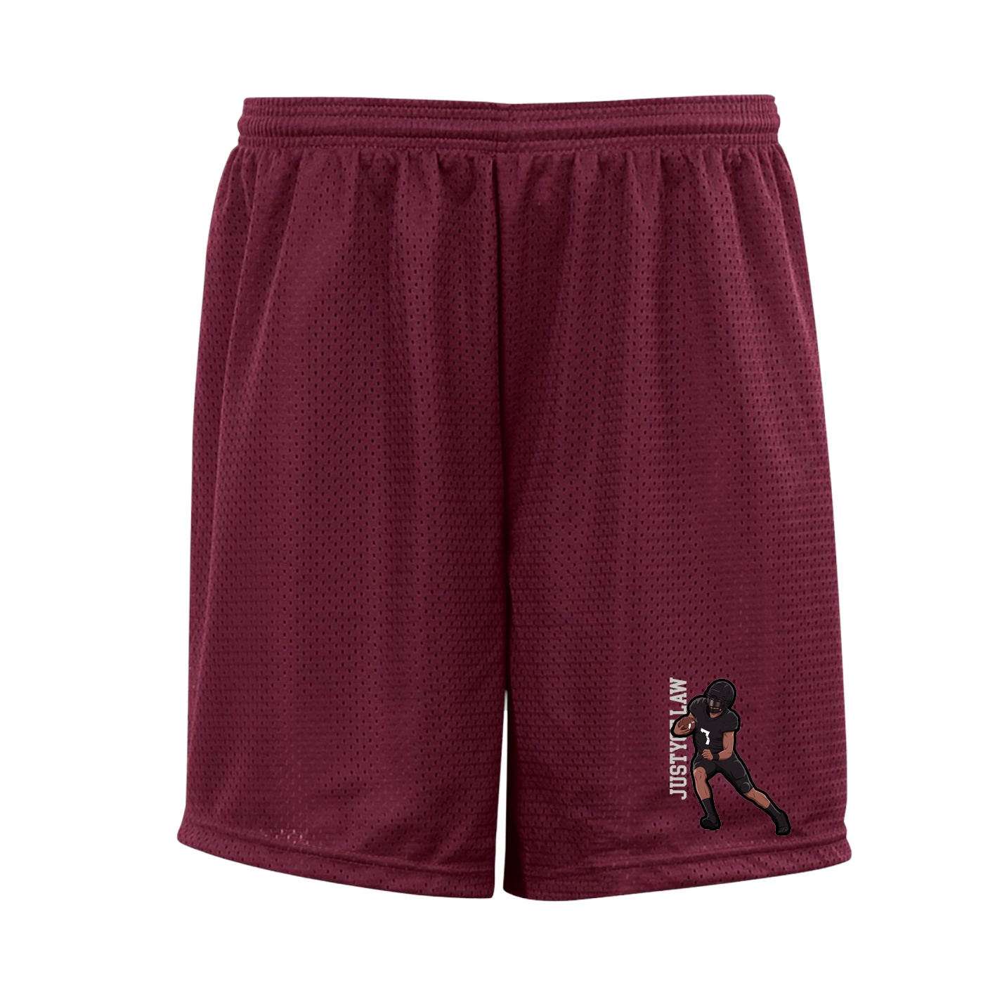 Shorts — Name Vertical in Cardinal
