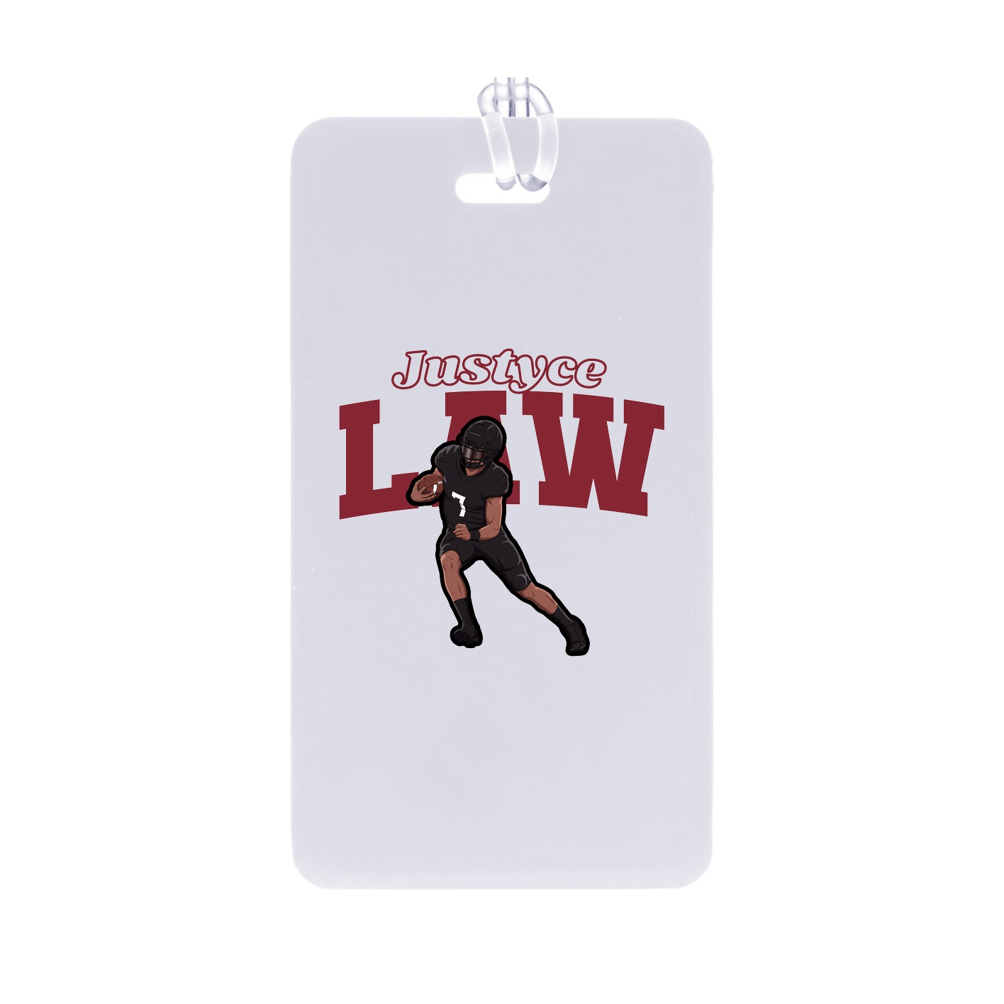Bag Tag — Name Arch in Classic
