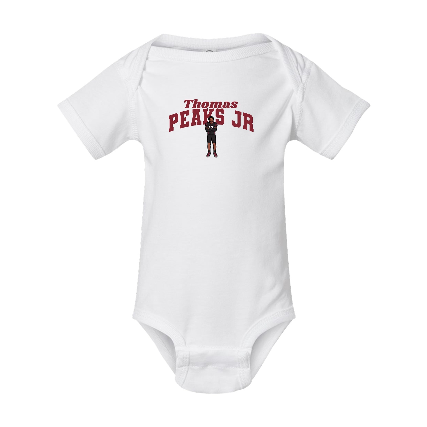 Baby Onesie — Signature Arch in White