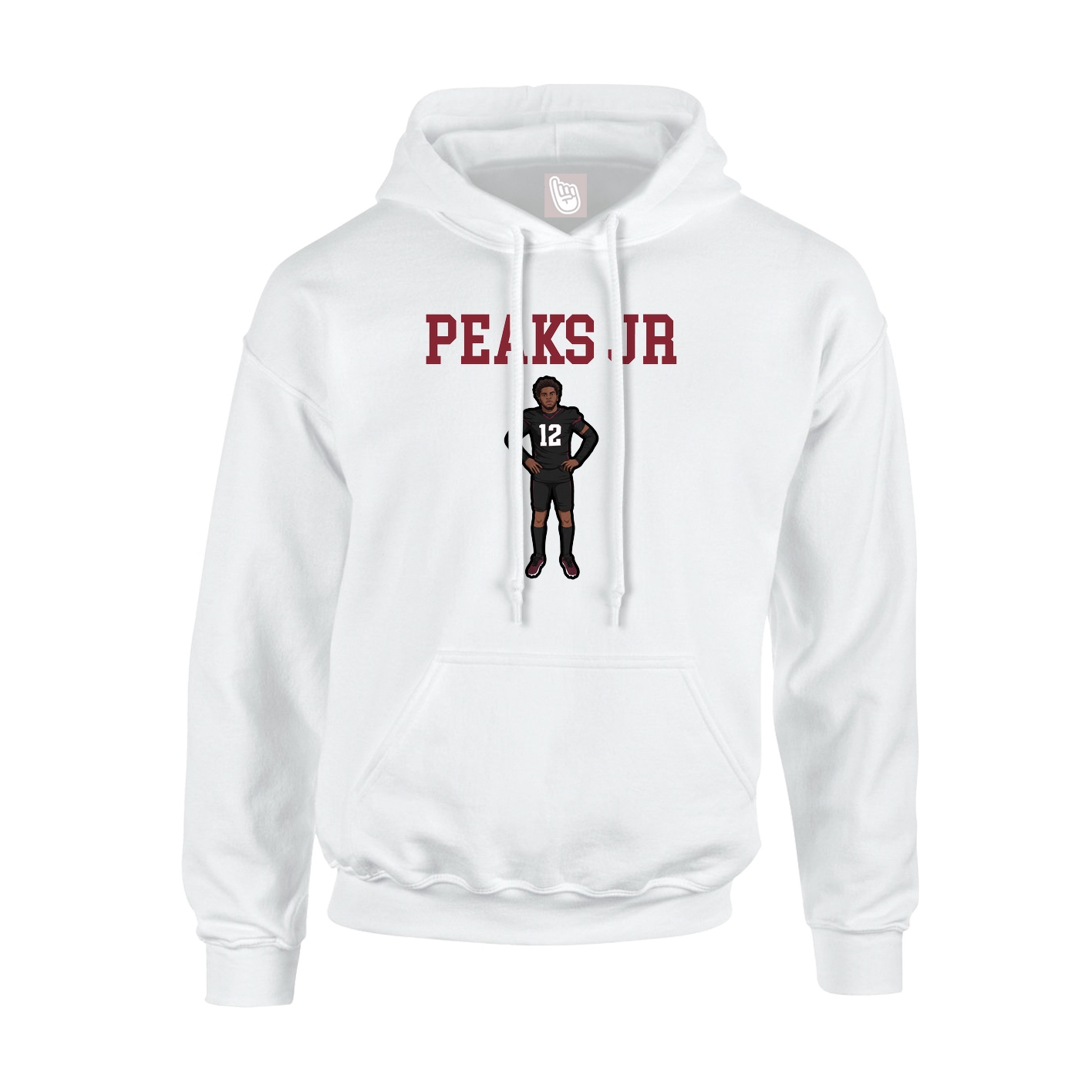Youth Hoodie — Shirsey in White