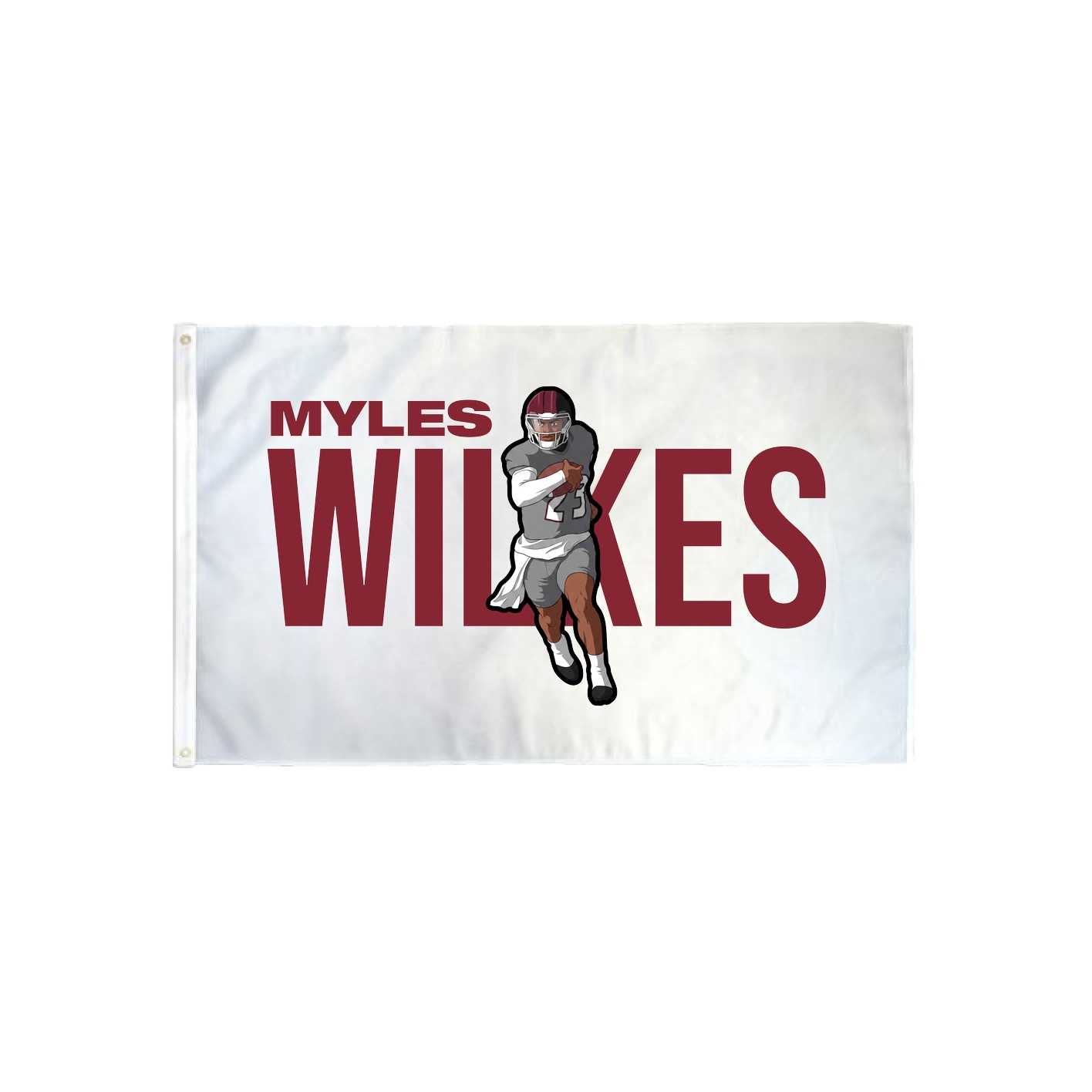 3x5 Flag — Player Name in Classic