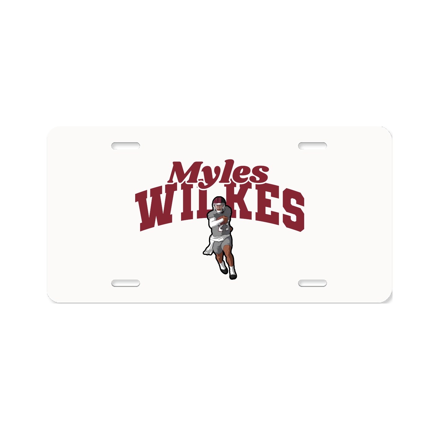 License Plate — Signature Arch in Classic