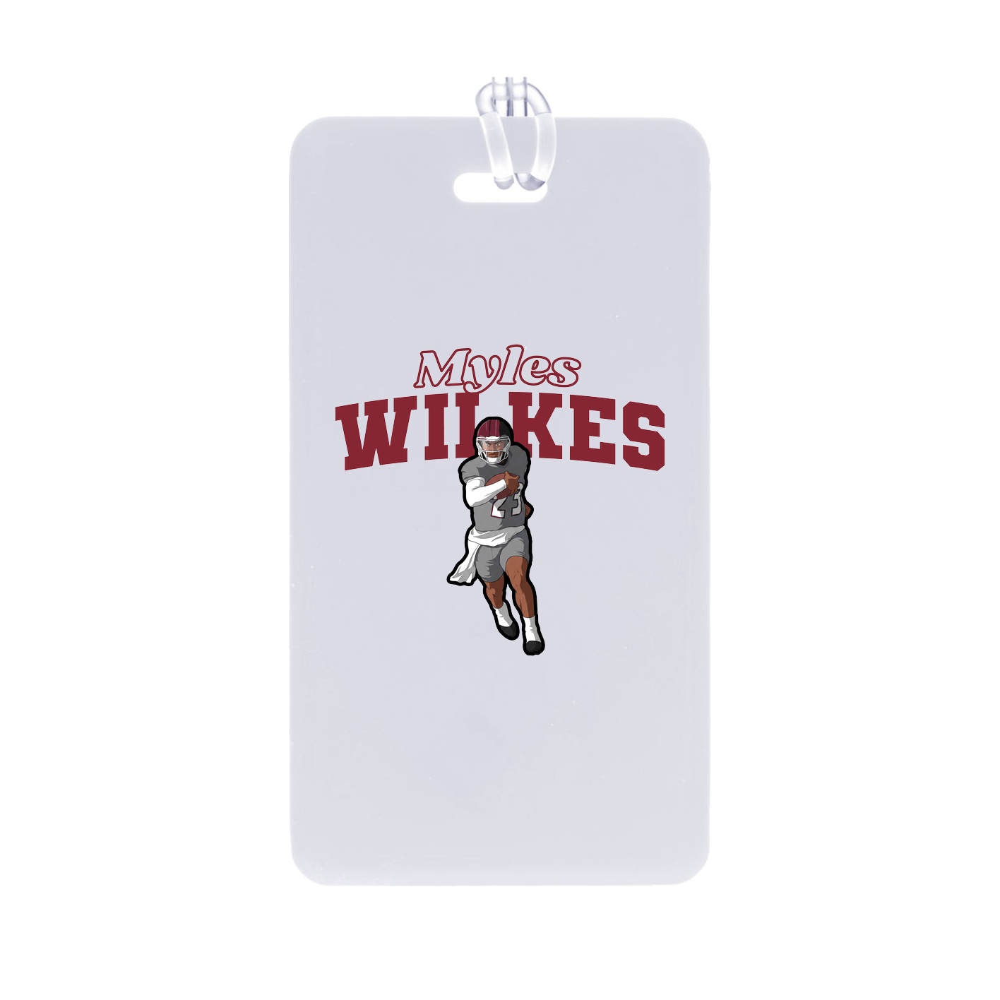Bag Tag — Name Arch in Classic