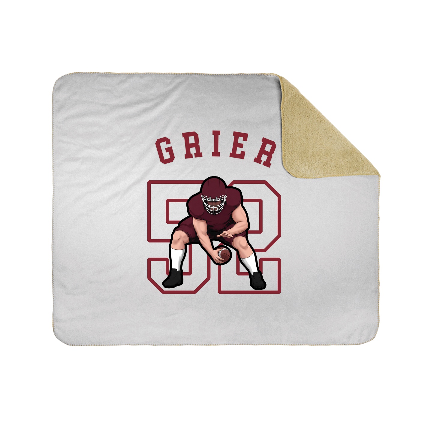 Throw Blanket — Shirsey Arch in White