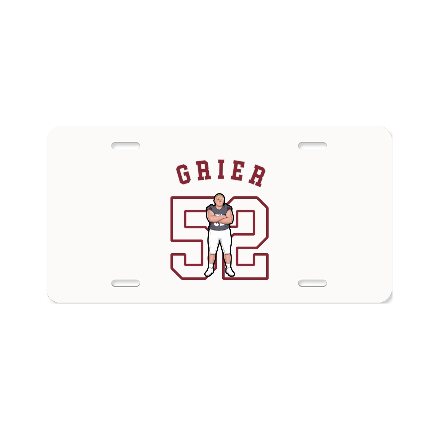 License Plate — Shirsey Arch in Classic