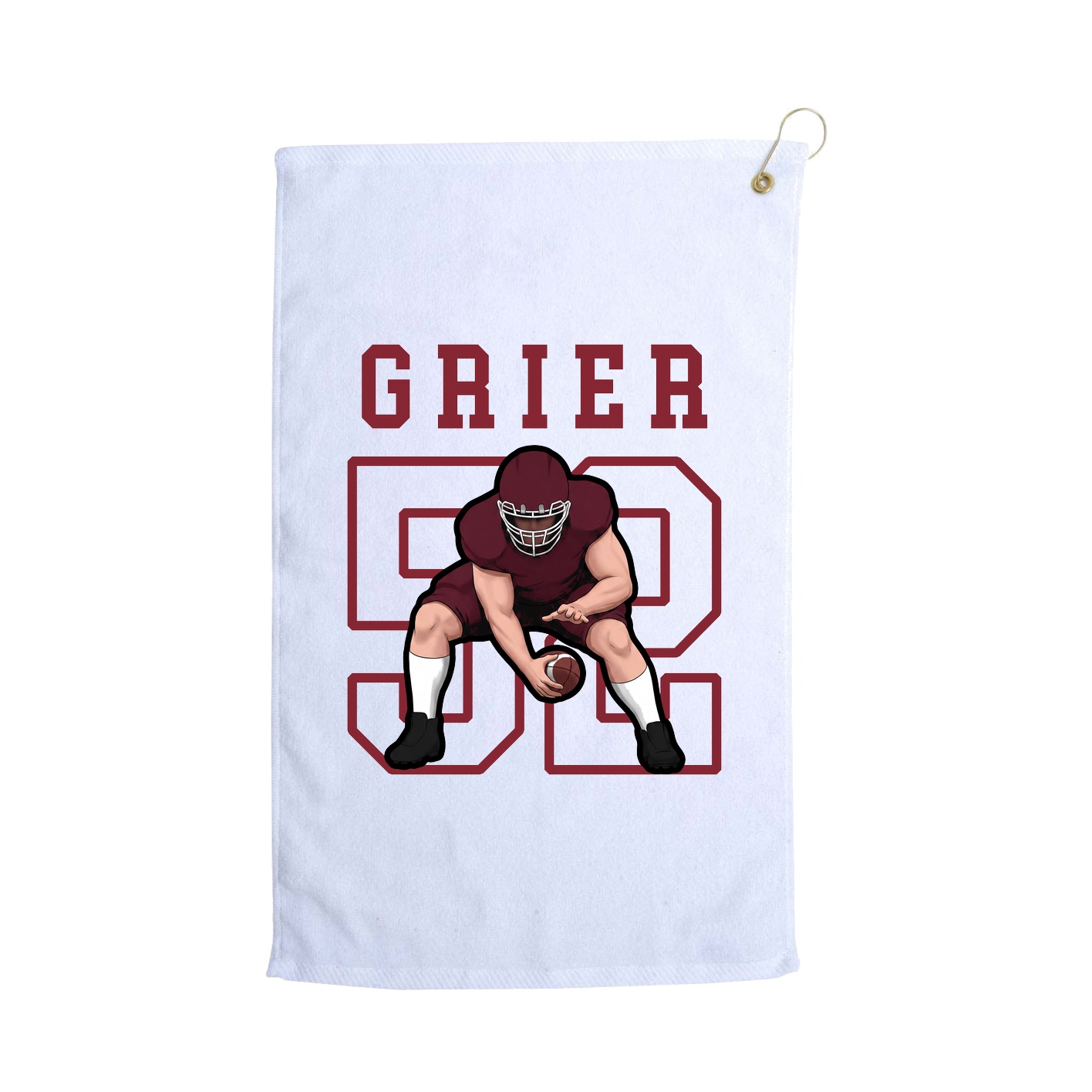Golf Towel — Shirsey in White
