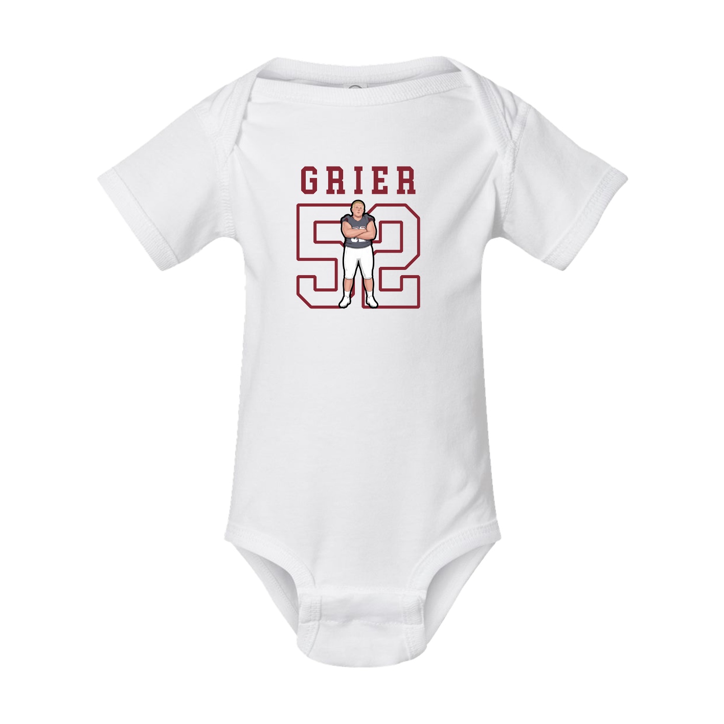 Baby Onesie — Shirsey in White