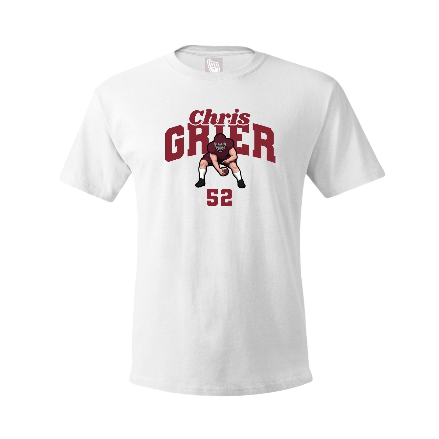 Tee — Signature Arch in White