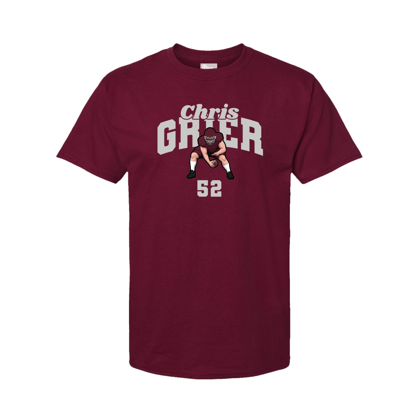Youth Tee — Signature Arch in Cardinal