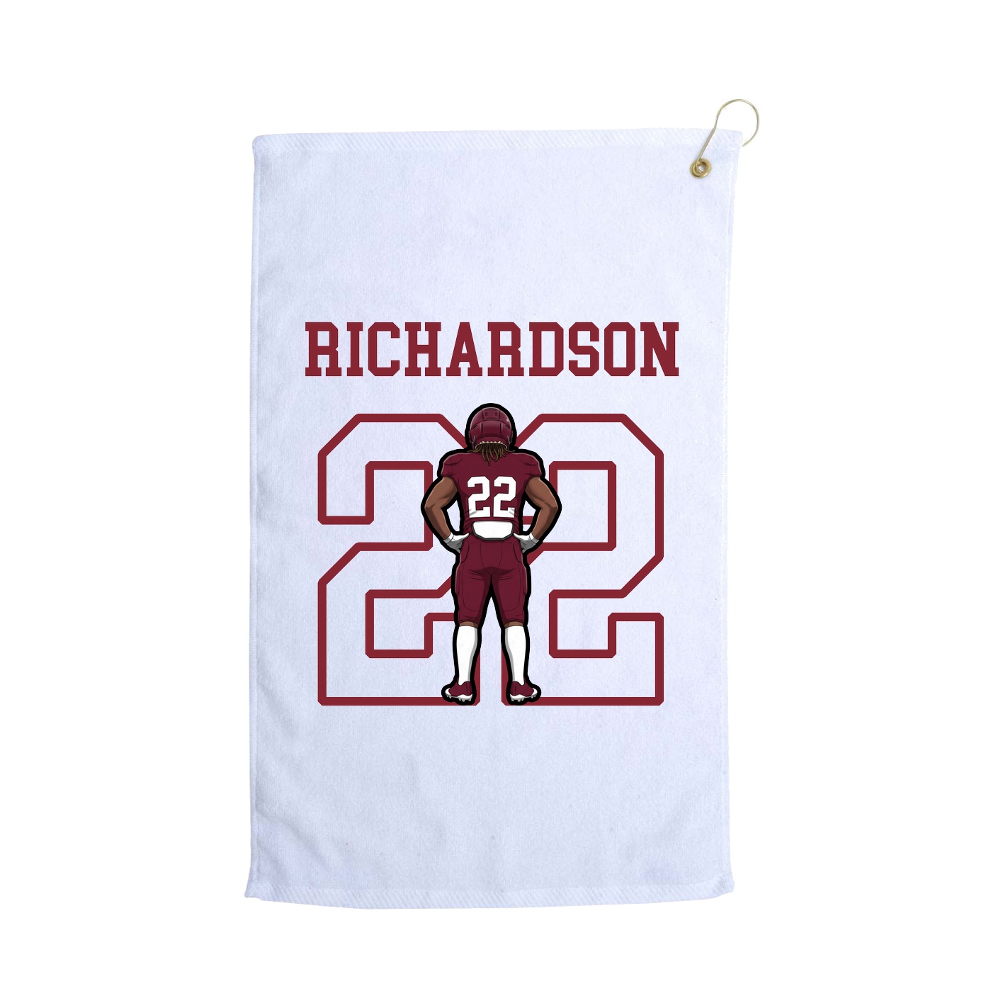 Golf Towel — Shirsey in White