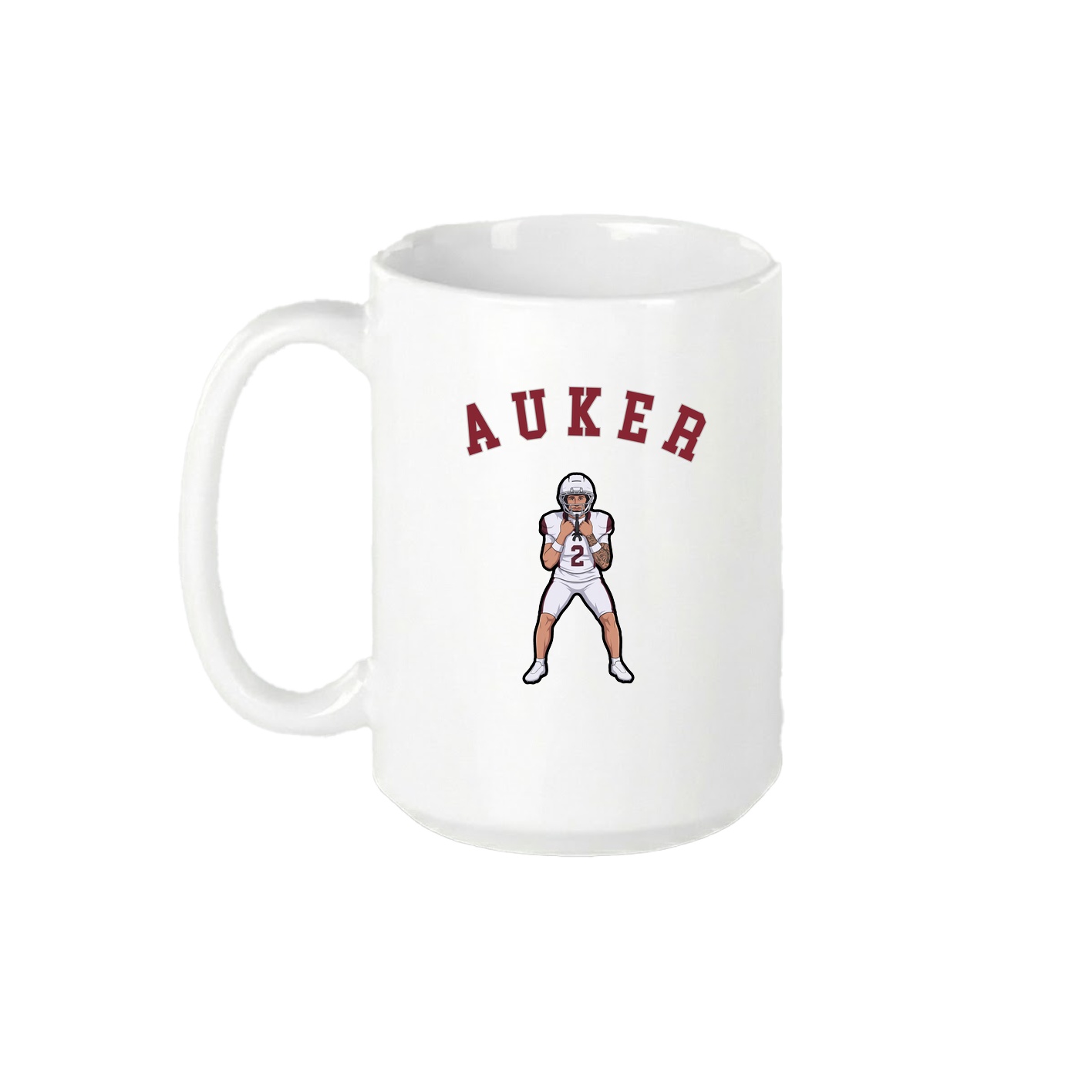 15oz Coffee Mug — Shirsey Arch in White