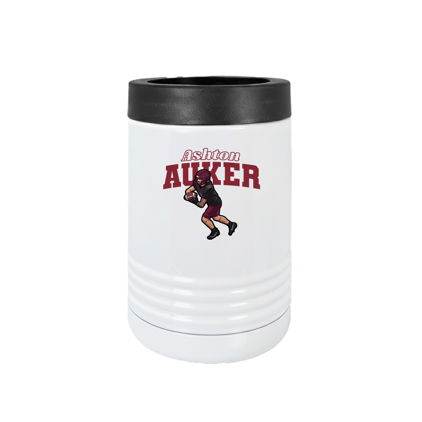 Beverage Holder — Name Arch in White