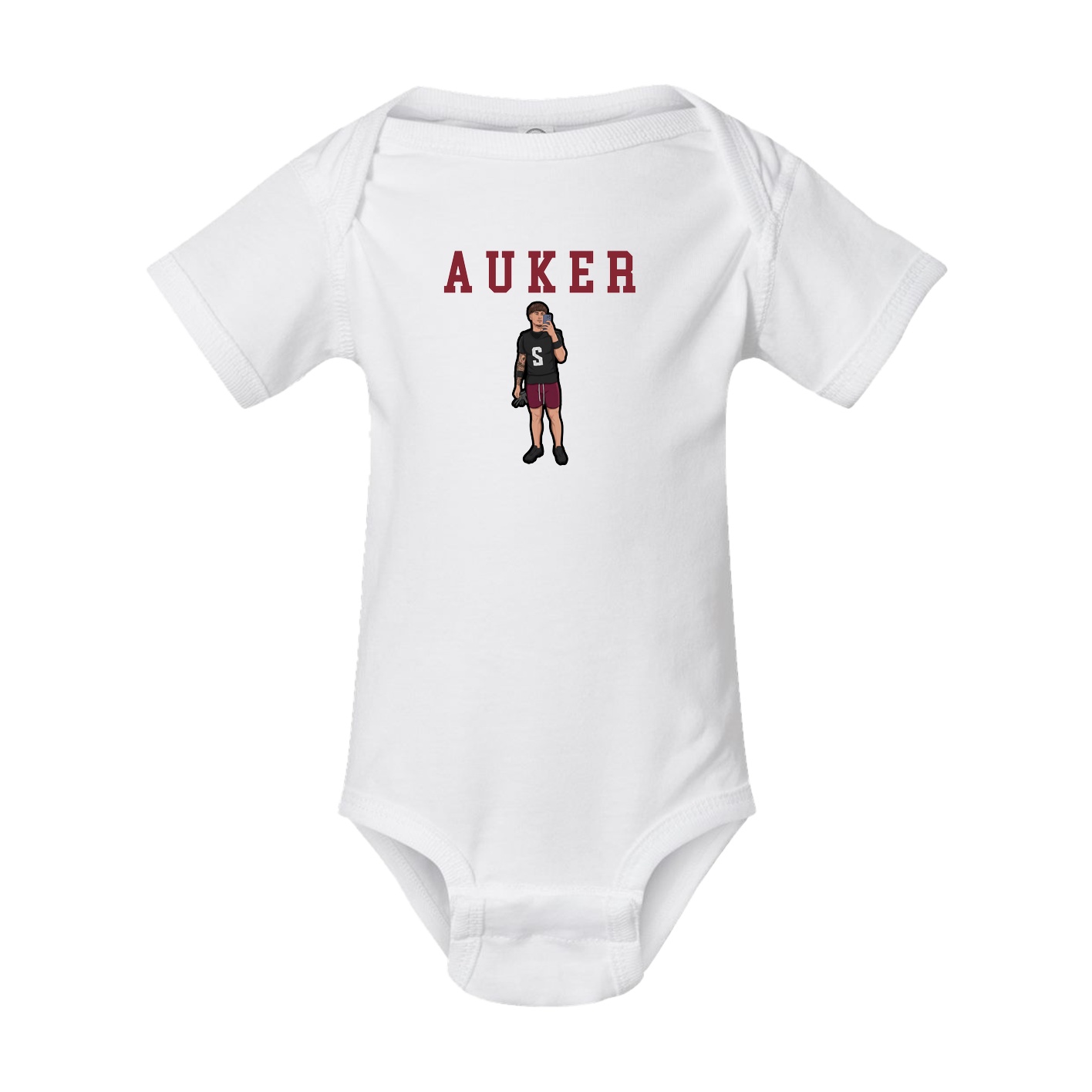 Baby Onesie — Shirsey in White