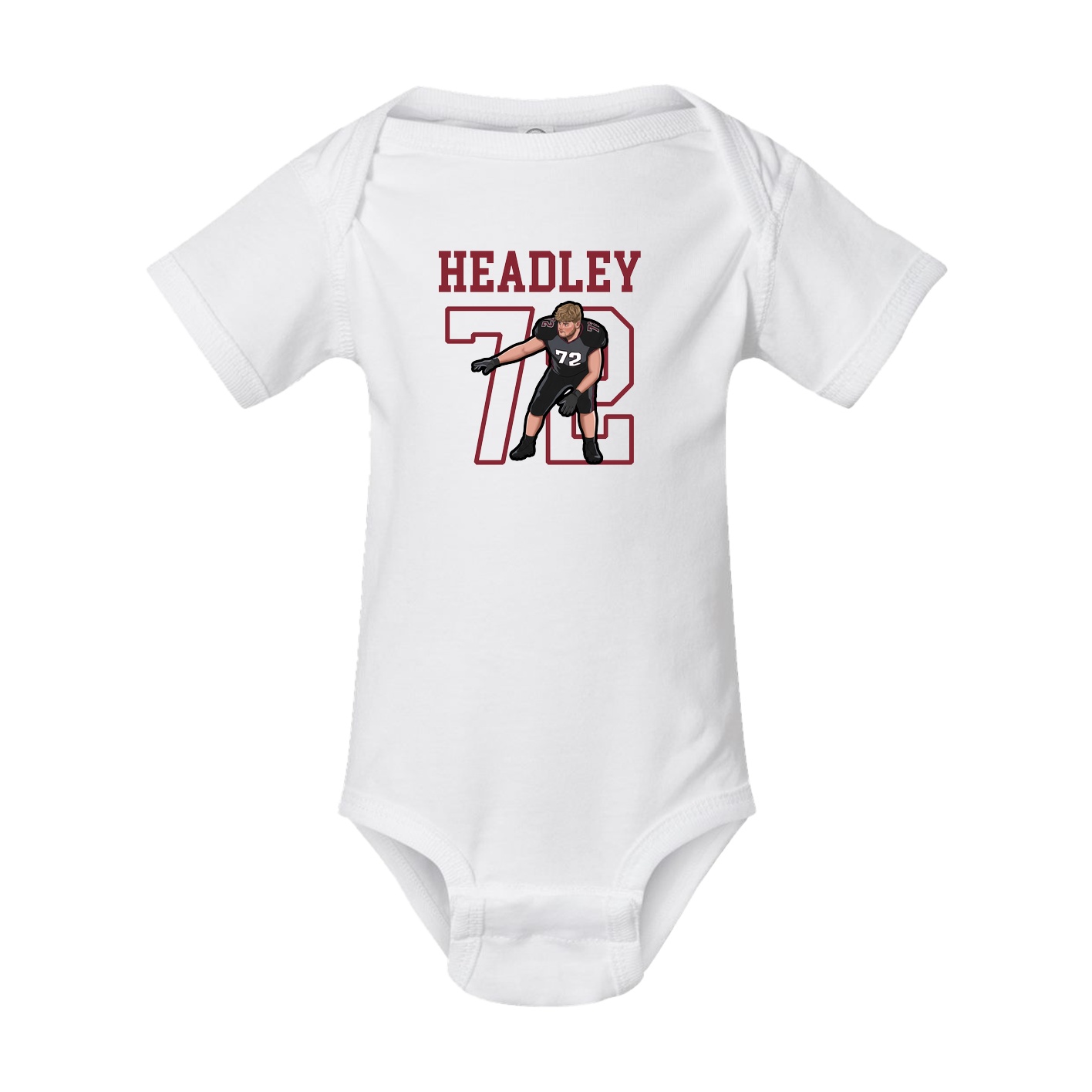 Baby Onesie — Shirsey in White