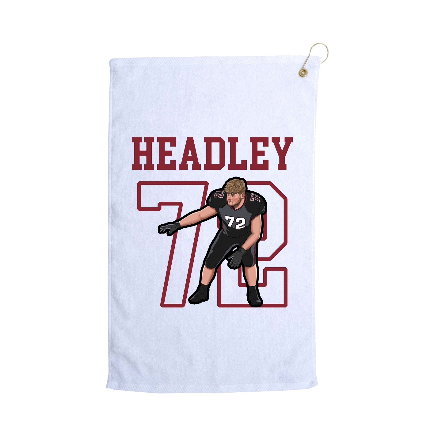Golf Towel — Shirsey in White