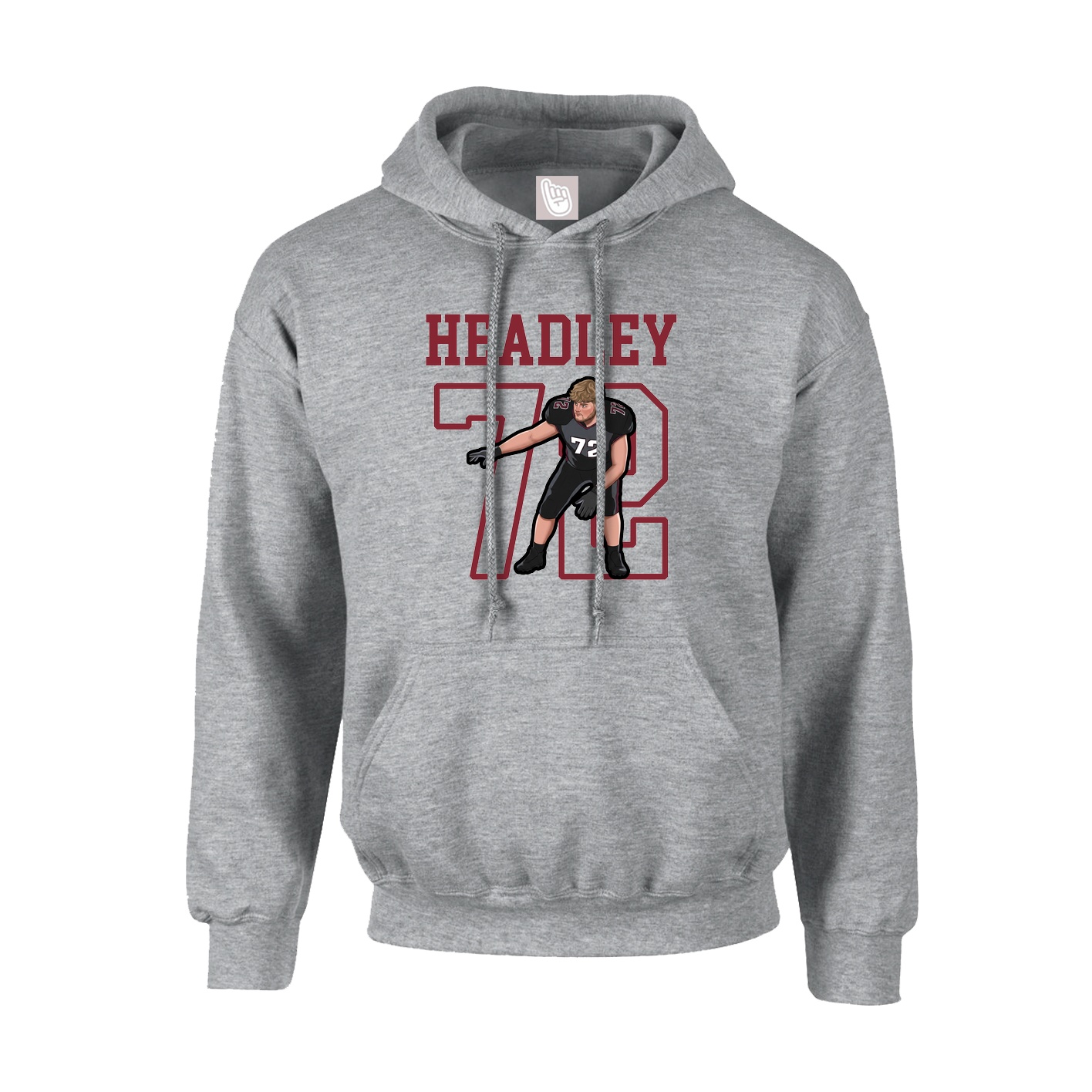 Hoodie — Shirsey in Grey