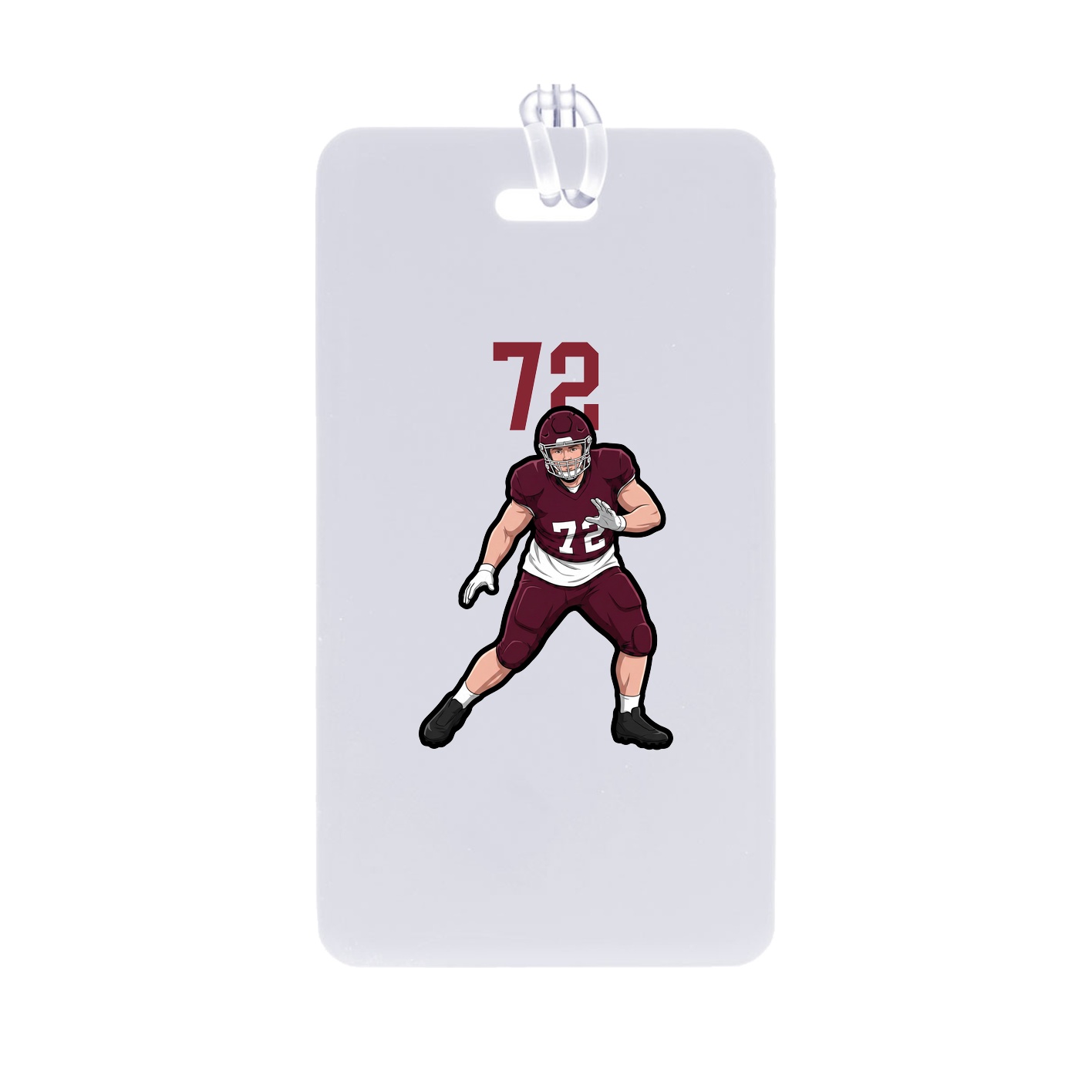 Bag Tag — Number Top in Classic