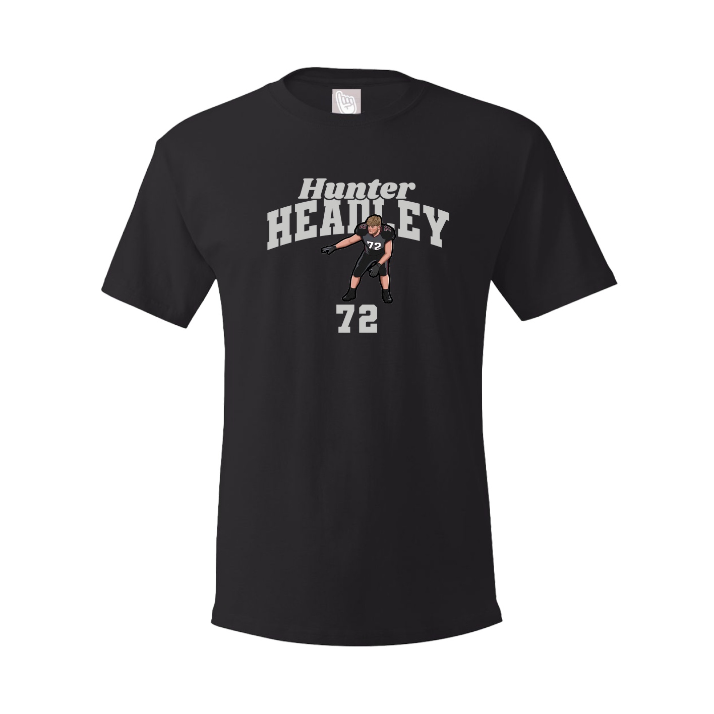 Youth Tee — Signature Arch in Black