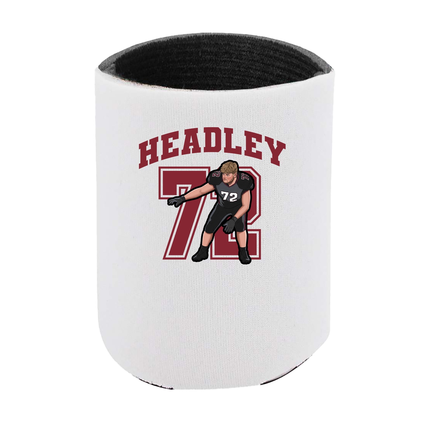 Can Holder — Number in White