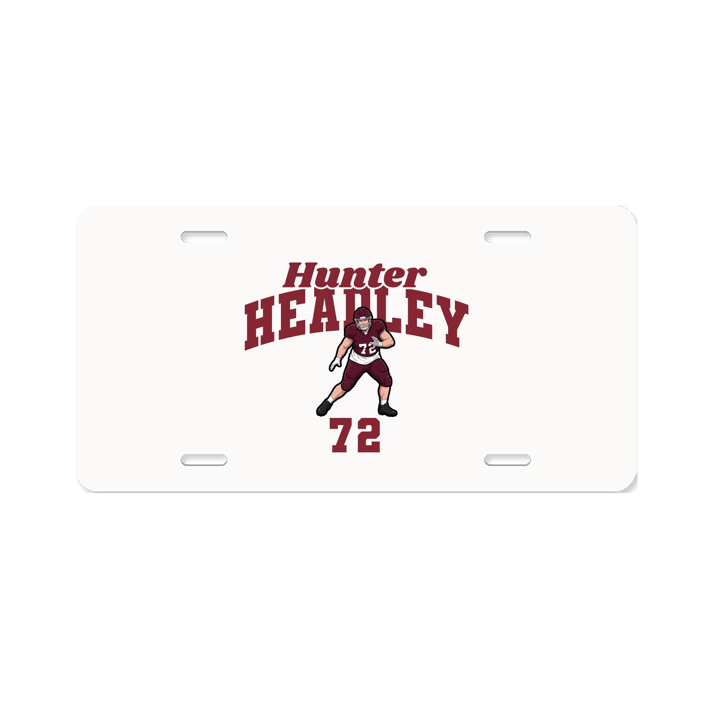 License Plate — Signature Arch in Classic