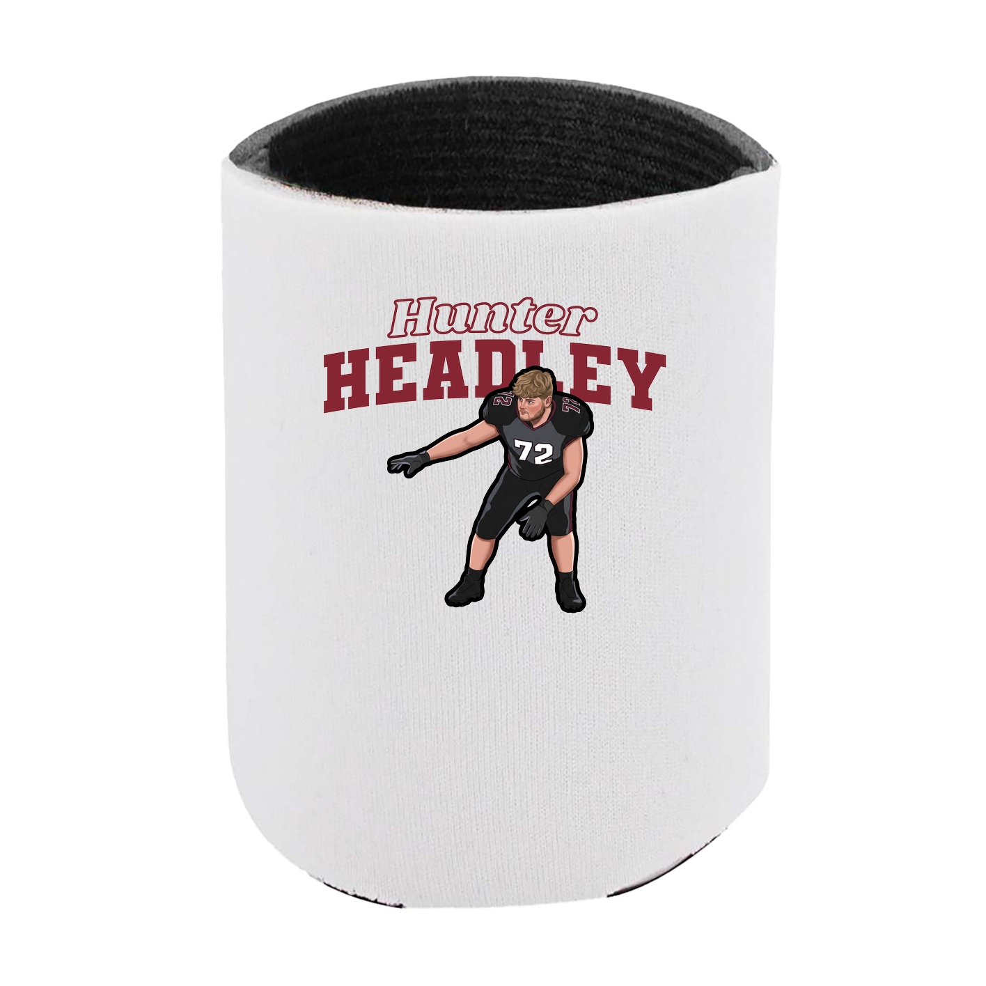 Can Holder — Name Arch in White
