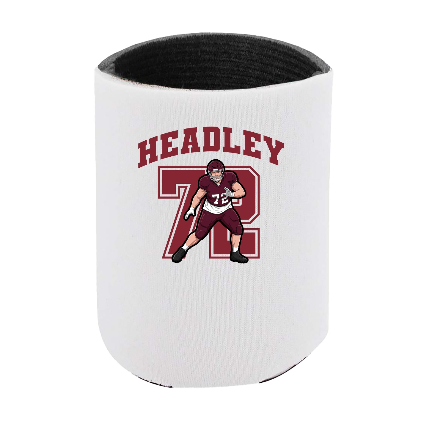 Can Holder — Number in White