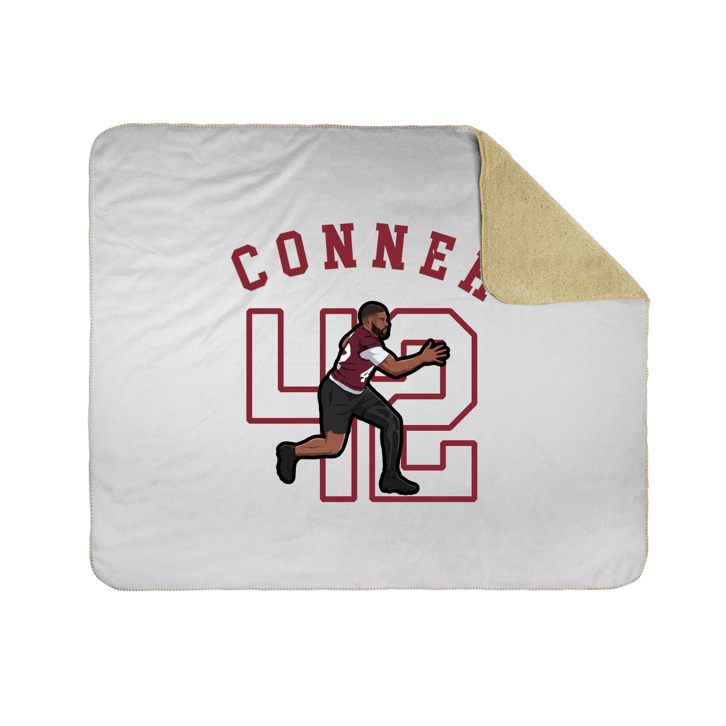 Throw Blanket — Shirsey Arch in White