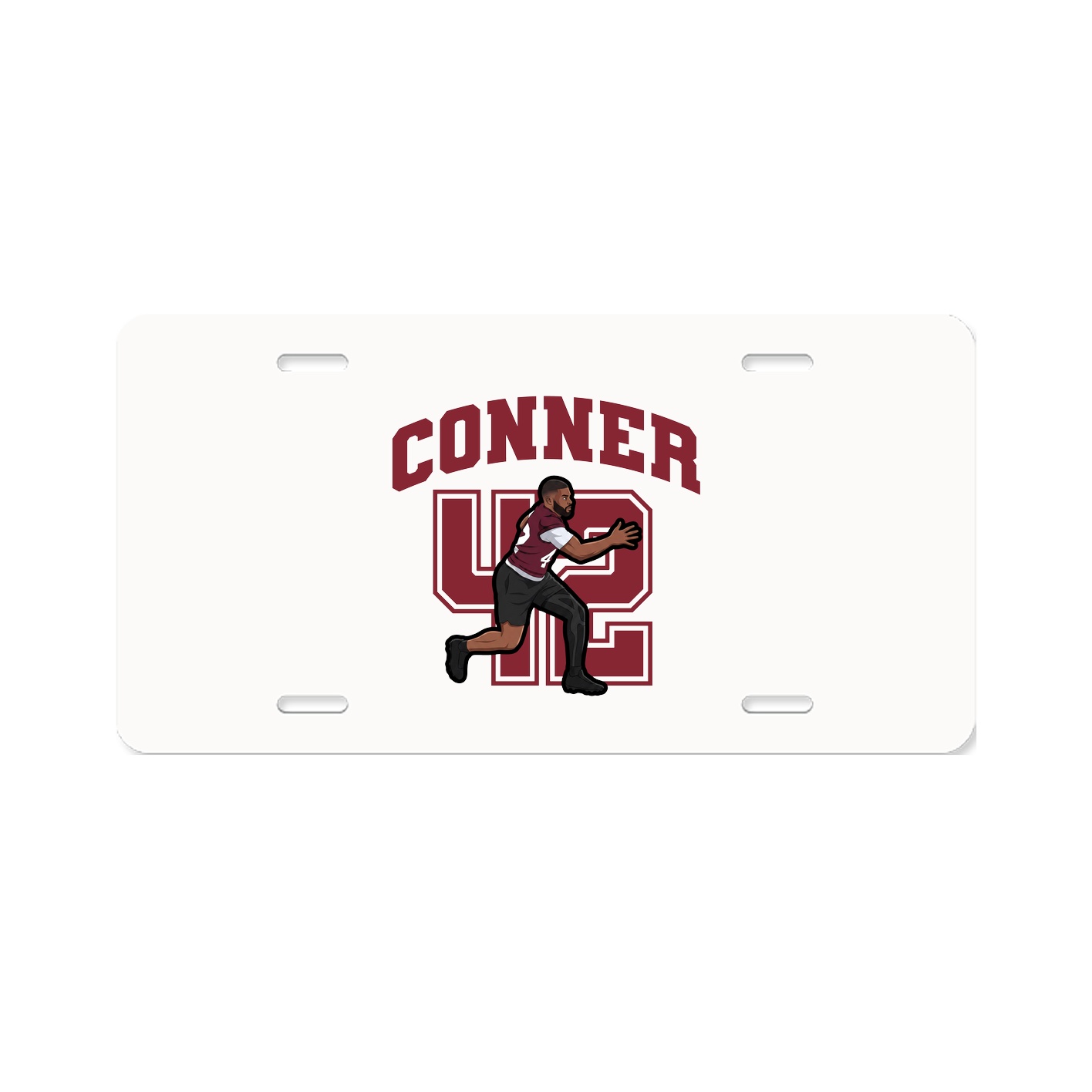 License Plate — Number in Classic