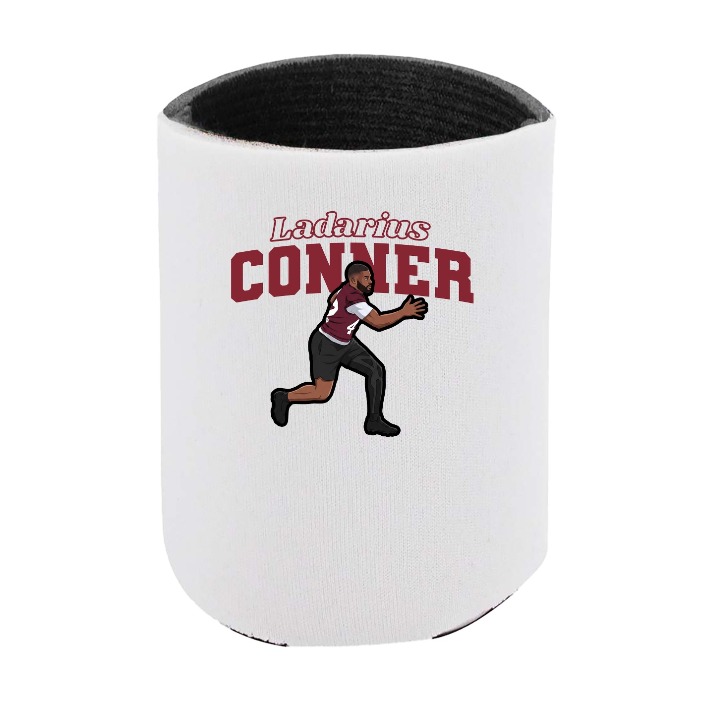 Can Holder — Name Arch in White