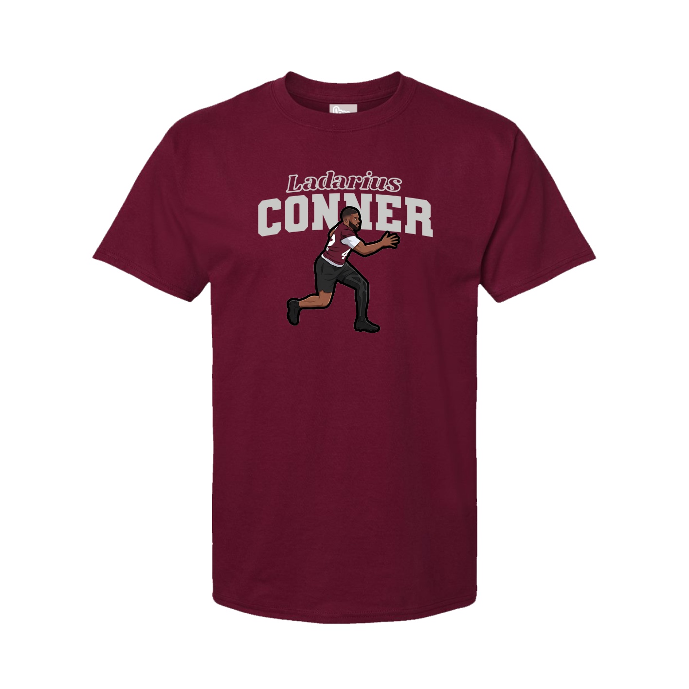 Tee — Name Arch in Cardinal