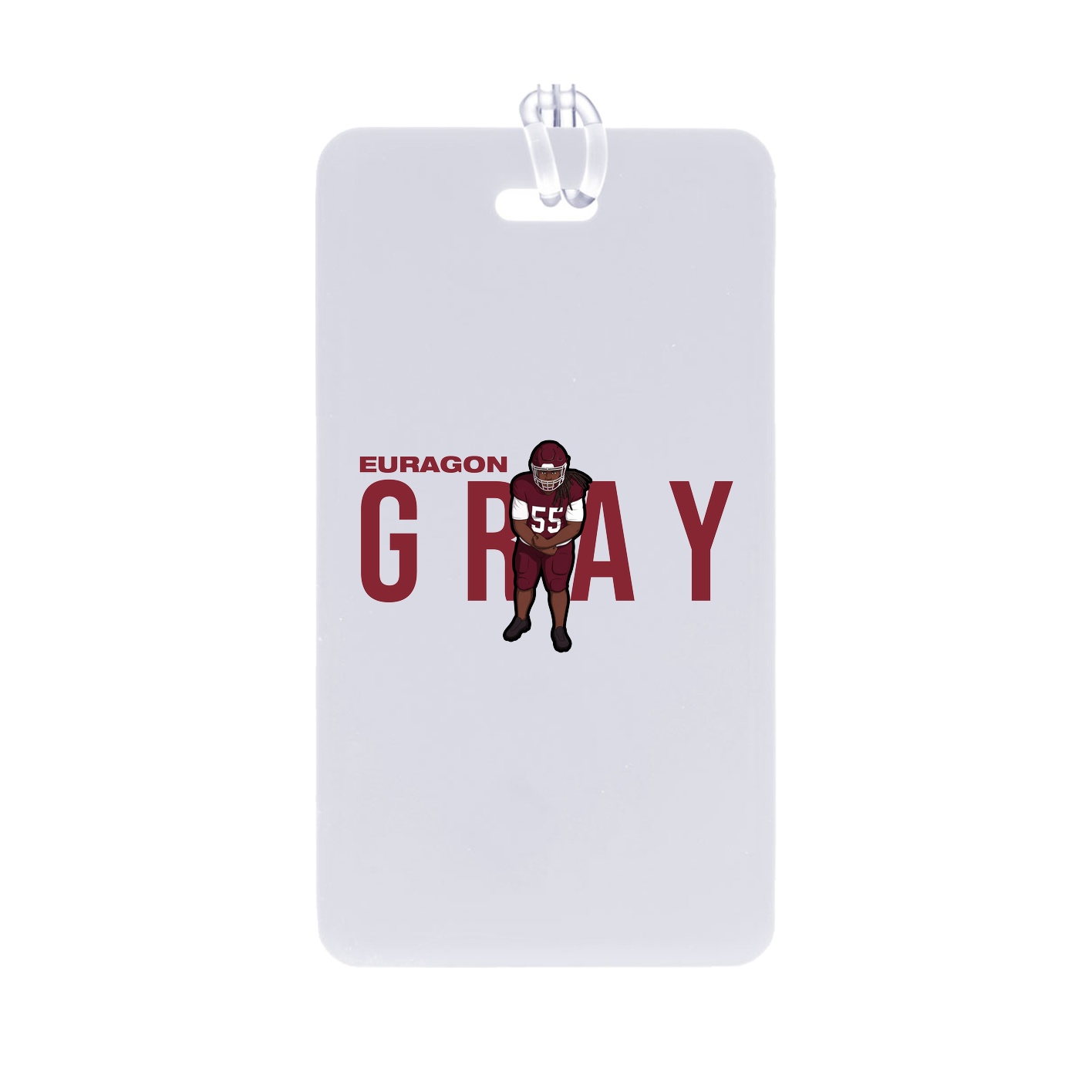 Bag Tag — Player Name in Classic