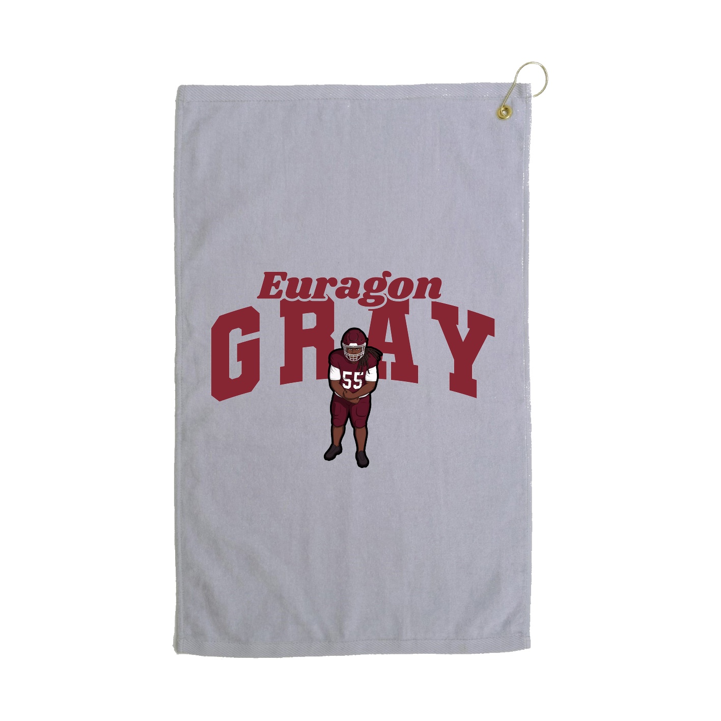 Golf Towel — Signature Arch in Grey