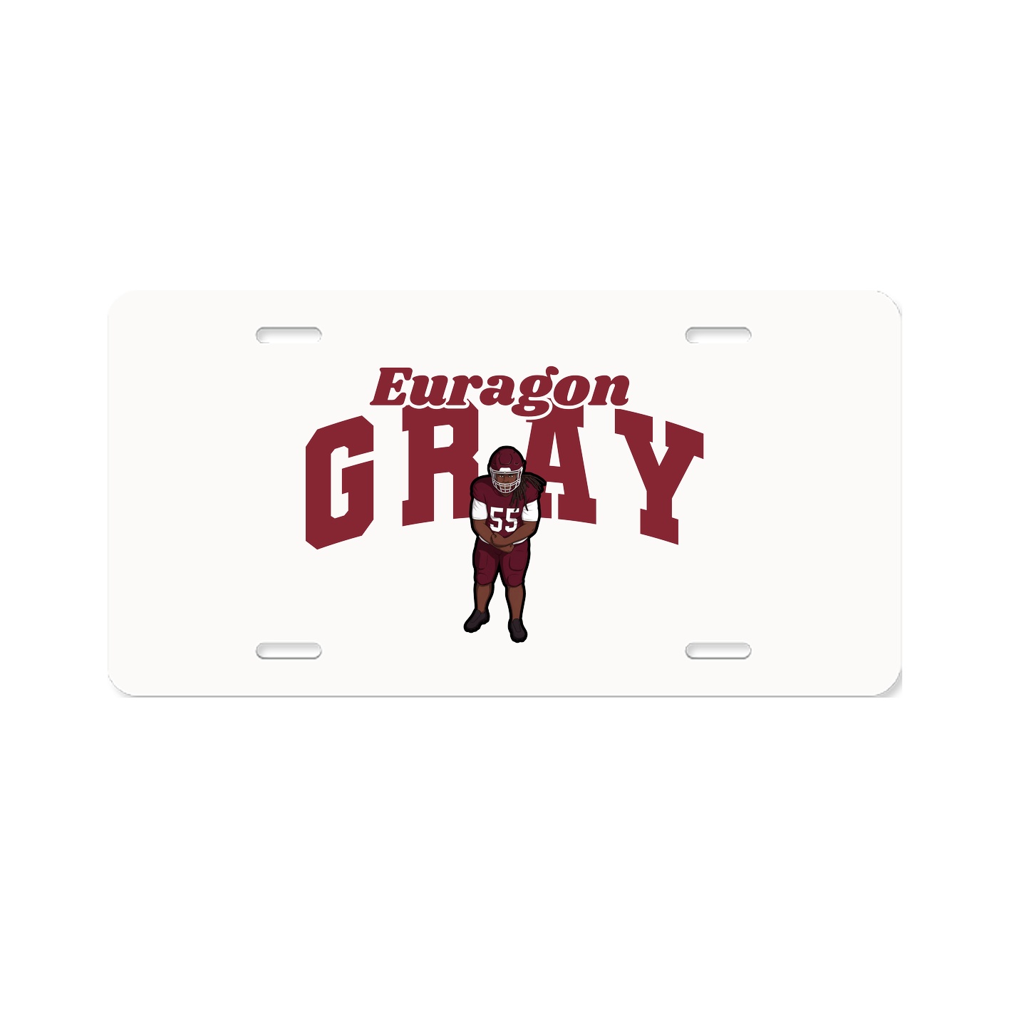 License Plate — Signature Arch in Classic
